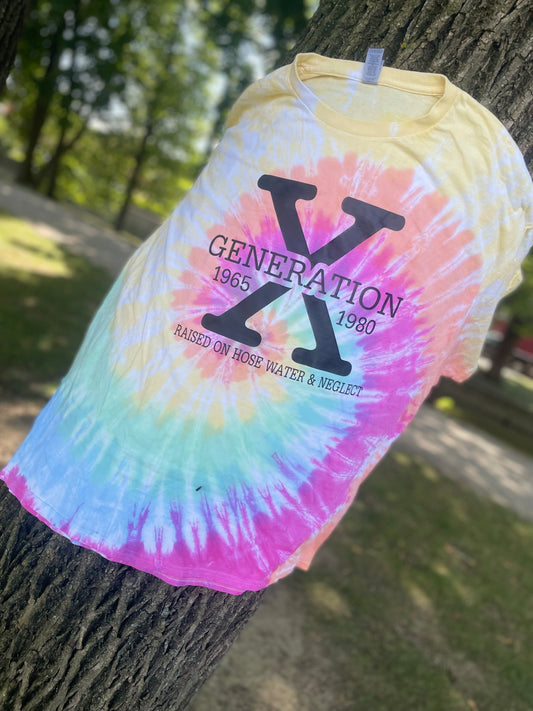 Tie Dye T-Shirt GEN X 2X-5X
